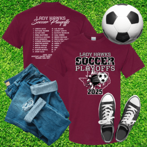 Lady Hawks Dry-Fit Playoff Tee